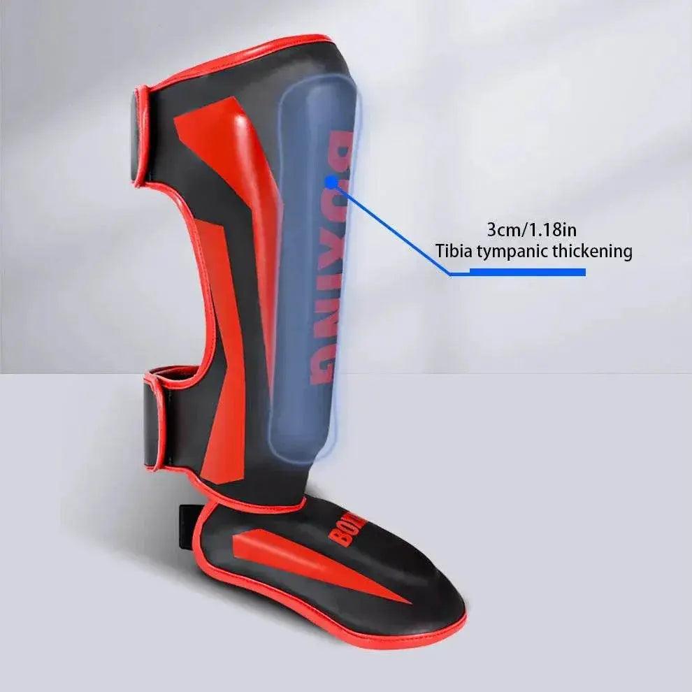  Elite Shin Guards PU Leather Instep Ankle 13 Toyland EU -  ToylandEU™