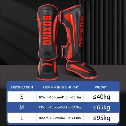  Elite Shin Guards PU Leather Instep Ankle 13 Toyland EU -  ToylandEU™