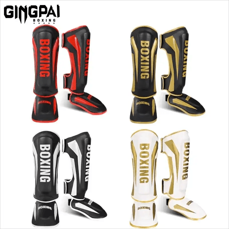  Elite Shin Guards PU Leather Instep Ankle 13 Toyland EU -  ToylandEU™