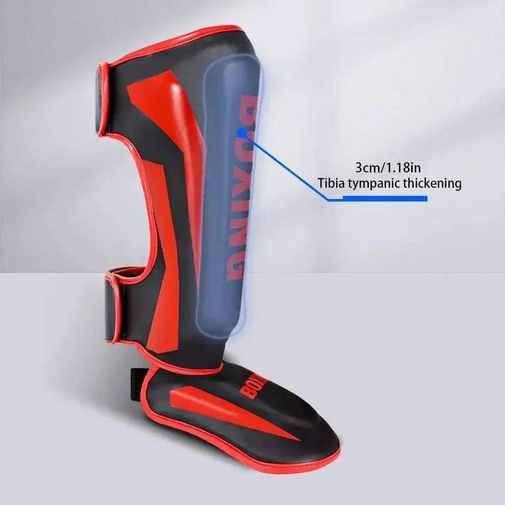 Elite Shin Guards PU Leather Instep Ankle 13 Toyland EU -  ToylandEU™