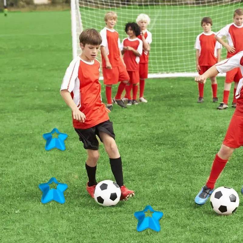 Elite Soccer Agility Cones Five Point Star Markers For Training - ToylandEU