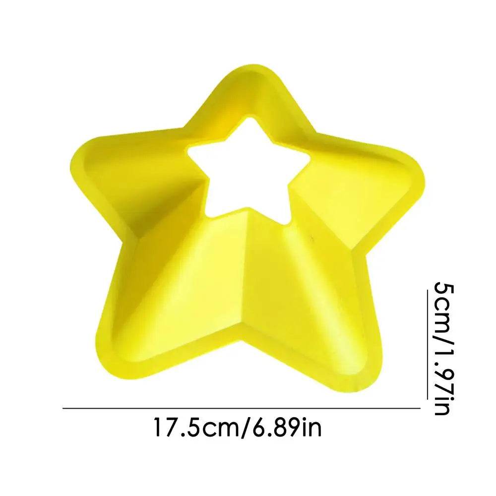 Elite Soccer Agility Cones Five Point Star Markers For Training - ToylandEU