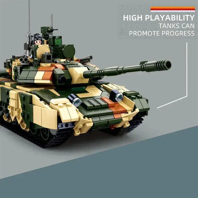  Elite T90MS Military Building Blocks Tank Toyland EU -  ToylandEU™