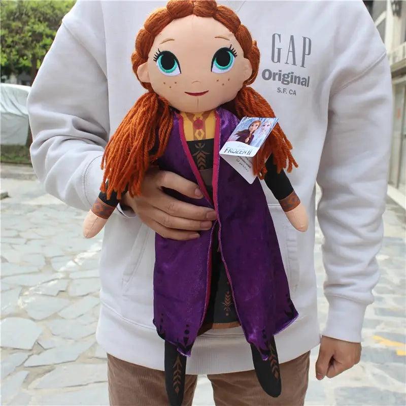  Elsa And Anna Frozen Plushie Dolls For Kids Bandai -  ToylandEU™