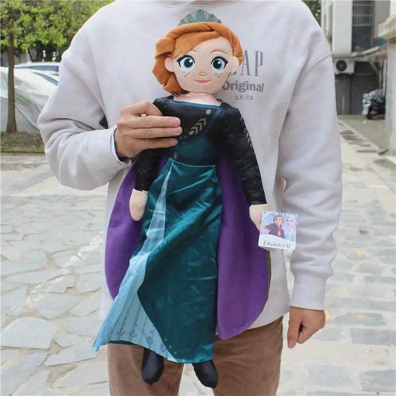 Elsa And Anna Frozen Plushie Dolls For Kids Bandai -  ToylandEU™