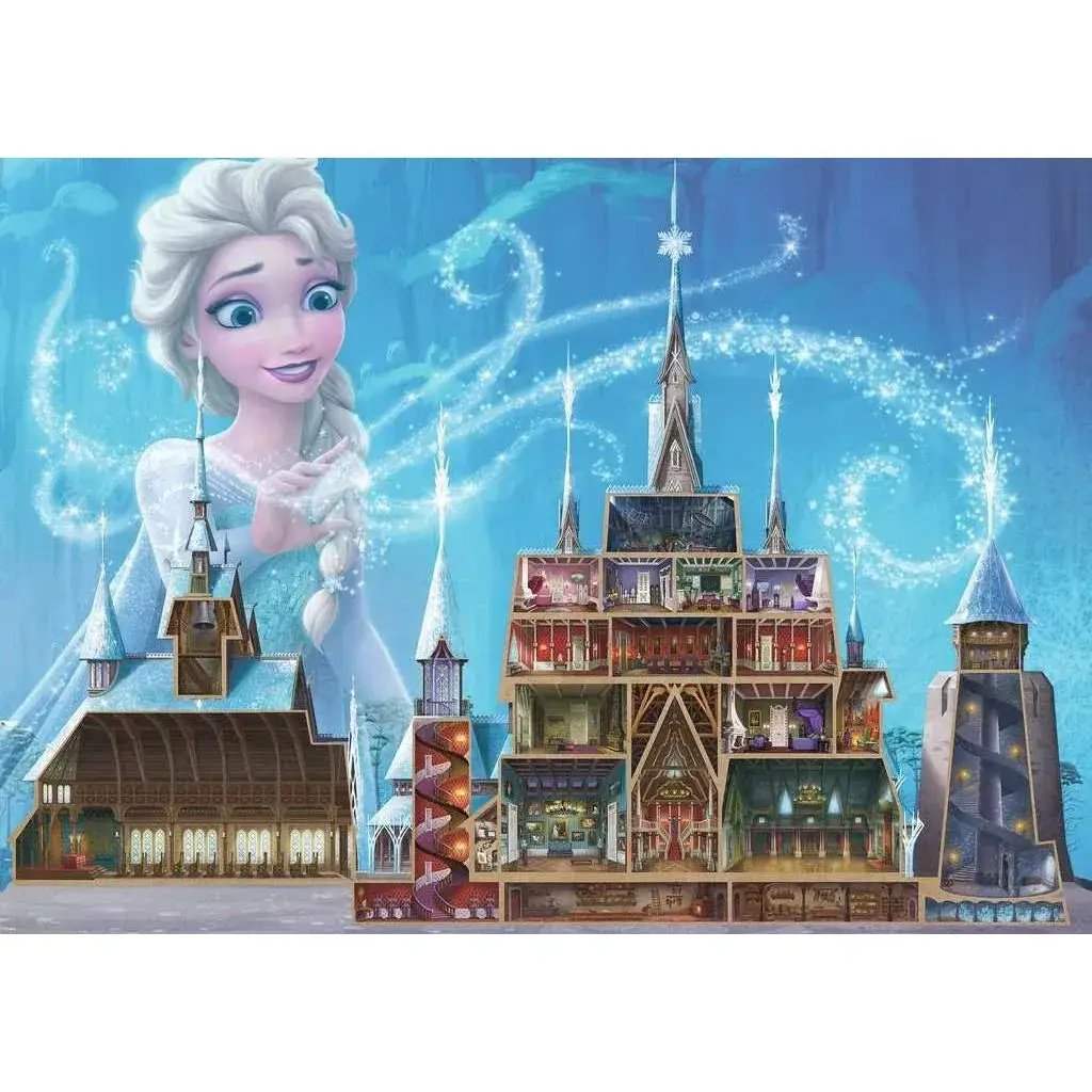 Elsa Disney Castle Collection Premium Quality 1000 Piece Jigsaw Puzzle - ToylandEU