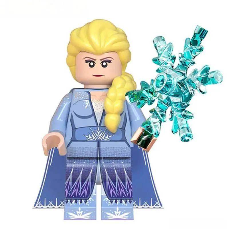 Elsa from Frozen Disney Lego Minifigures Custom Toys 2 - Minifigure Toys