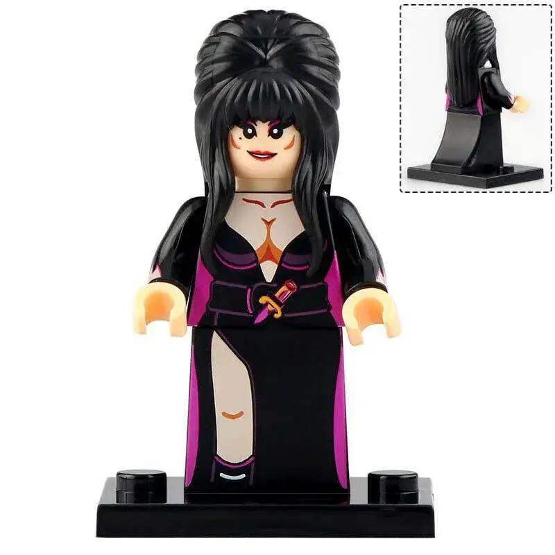 Elvira Mistress of the Dark Lego Minifigures Custom Horror Toys - Minifigure Toys