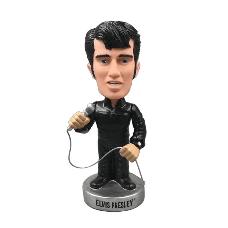 Elvis Bobble Head Dashboard Ornament For Cars Fun Auto Decor - ToylandEU