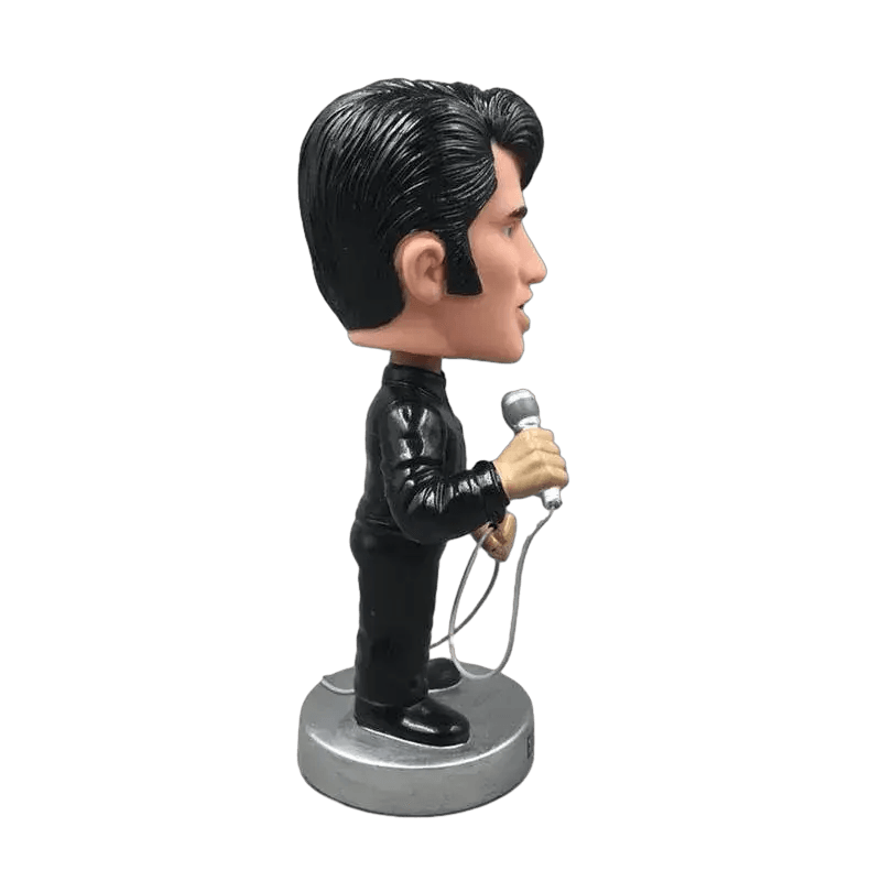 Elvis Bobble Head Dashboard Ornament For Cars Fun Auto Decor - ToylandEU
