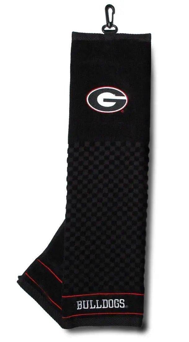  Georgia Bulldogs Embroidered Golf Towel 16x22 Tri Fold Hook -  ToylandEU™
