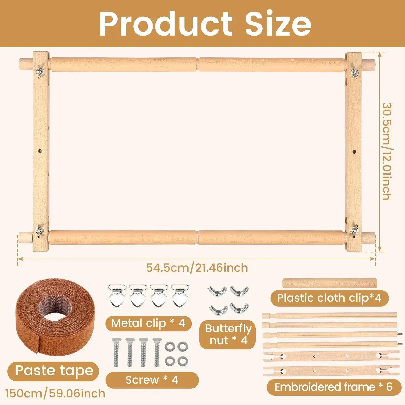  Embroidery Scroll Frame Rotated Adjustable Design -  ToylandEU™