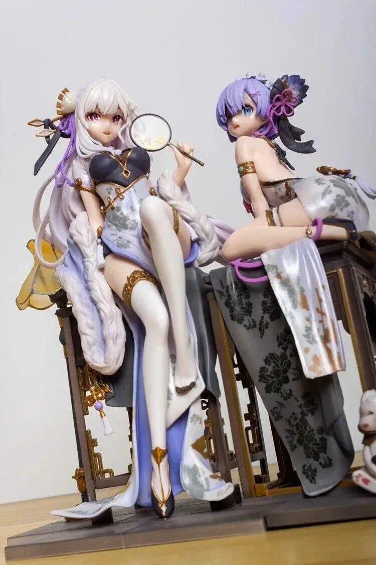  Emelia And Rem Re Zero 9 Inch PVC Figure Exclusive -  ToylandEU™