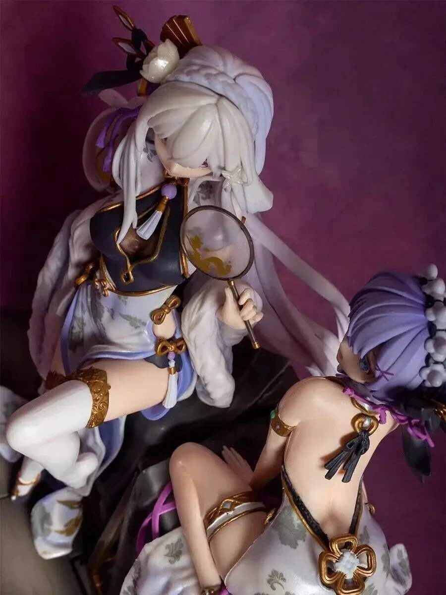 Emelia & Rem Figure, Re:Zero kara Hajimeru Isekai Seikatsu Figurine, Anime 9 in - ToylandEU