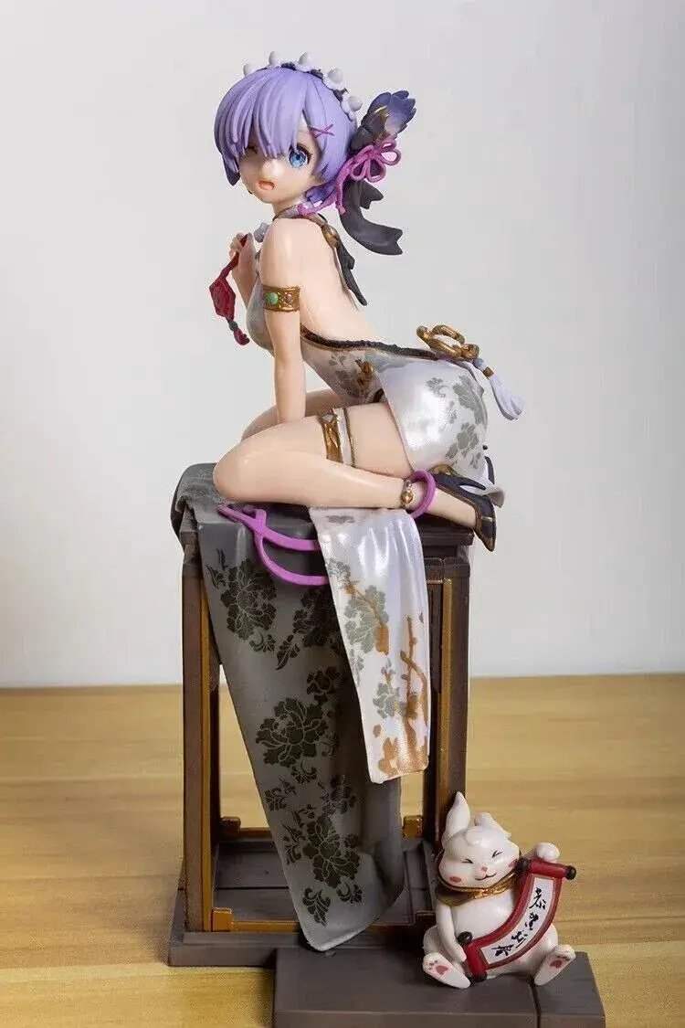 Emelia & Rem Figure, Re:Zero kara Hajimeru Isekai Seikatsu Figurine, Anime 9 in - ToylandEU