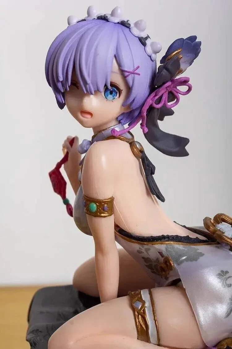 Emelia & Rem Figure, Re:Zero kara Hajimeru Isekai Seikatsu Figurine, Anime 9 in - ToylandEU