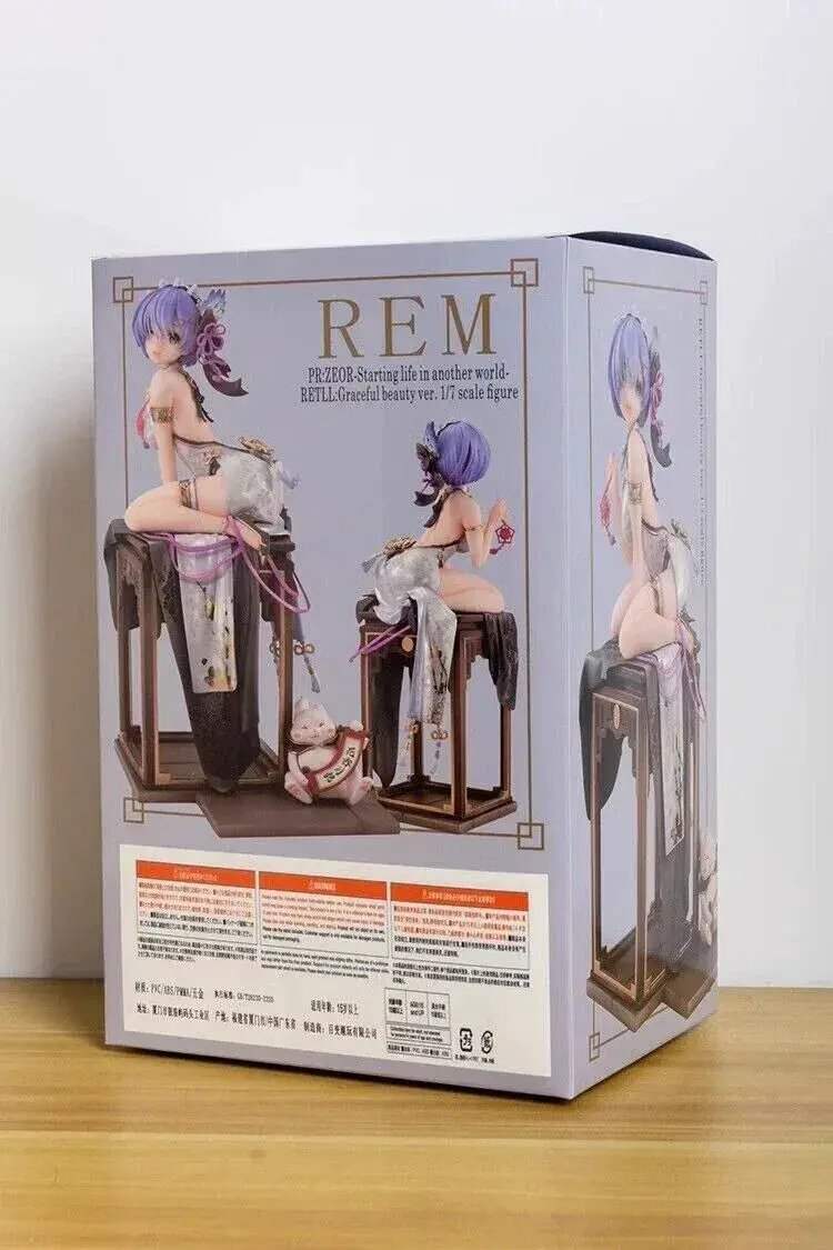 Emelia & Rem Figure, Re:Zero kara Hajimeru Isekai Seikatsu Figurine, Anime 9 in - ToylandEU
