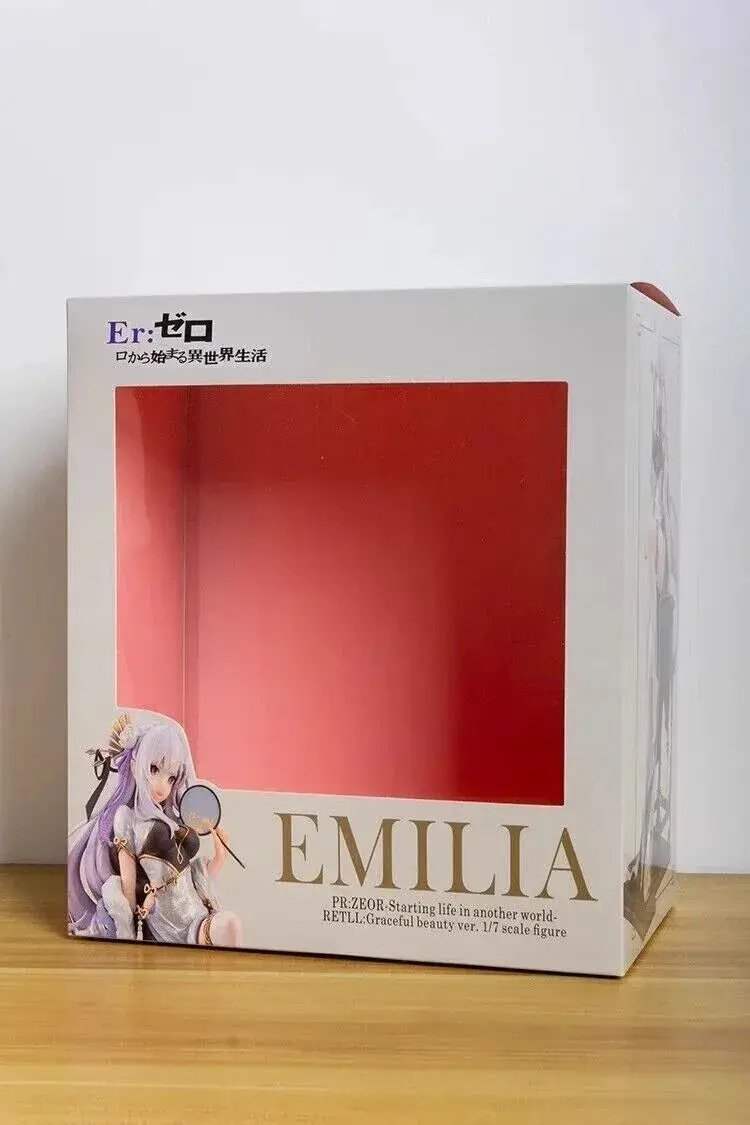 Emelia & Rem Figure, Re:Zero kara Hajimeru Isekai Seikatsu Figurine, Anime 9 in - ToylandEU