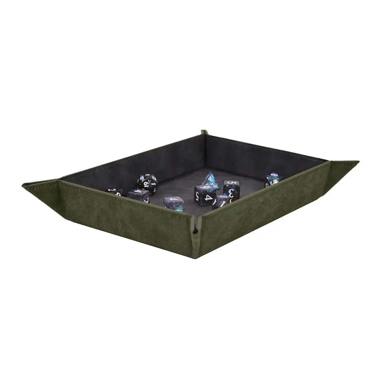  Emerald Foldable Dice Rolling Tray With Magnetic Walls -  ToylandEU™