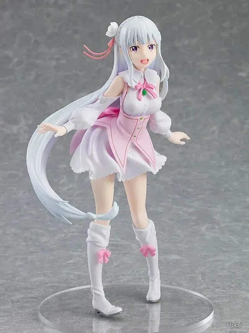 Emilia Figure From Re Zero Premium PVC 7 Inch Figurine - ToylandEU
