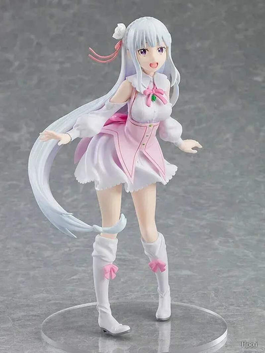  Emilia Figure From Re Zero Premium PVC 7 Inch Figurine -  ToylandEU™