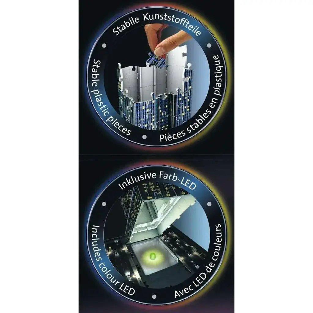  Empire State Building 3D Puzzle Night Edition With LEDs -  ToylandEU™