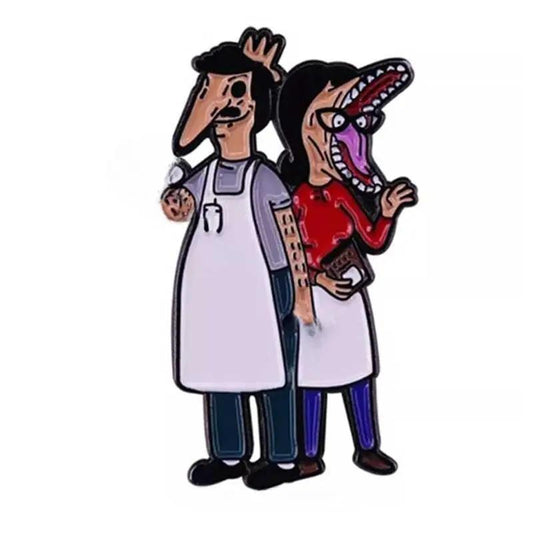  Beetlejuice Bobs Burgers mashup Enamel Pins  small, durable, high quality accessories -  ToylandEU™