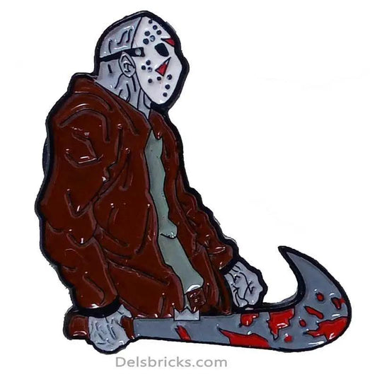  Jason Voorhees with machete Enamel Pins small, durable, high quality accessories -  ToylandEU™