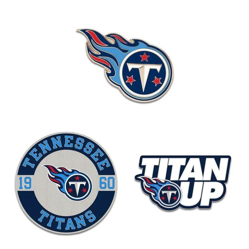  Tennessee Titans Enamel Pin Set Three Piece Collectible -  ToylandEU™