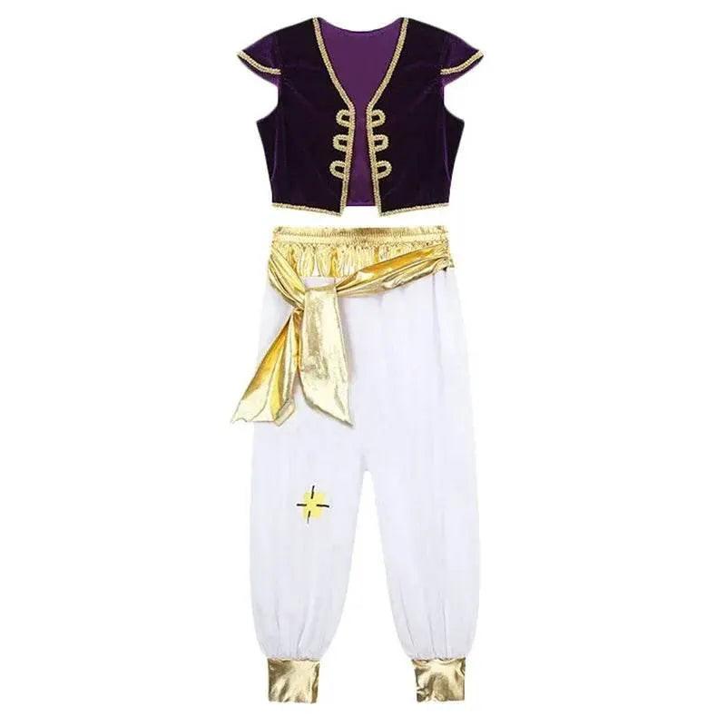  Enchanted Aladdin Prince Costume Set for Kids - Magical Halloween Fun! -  ToylandEU™