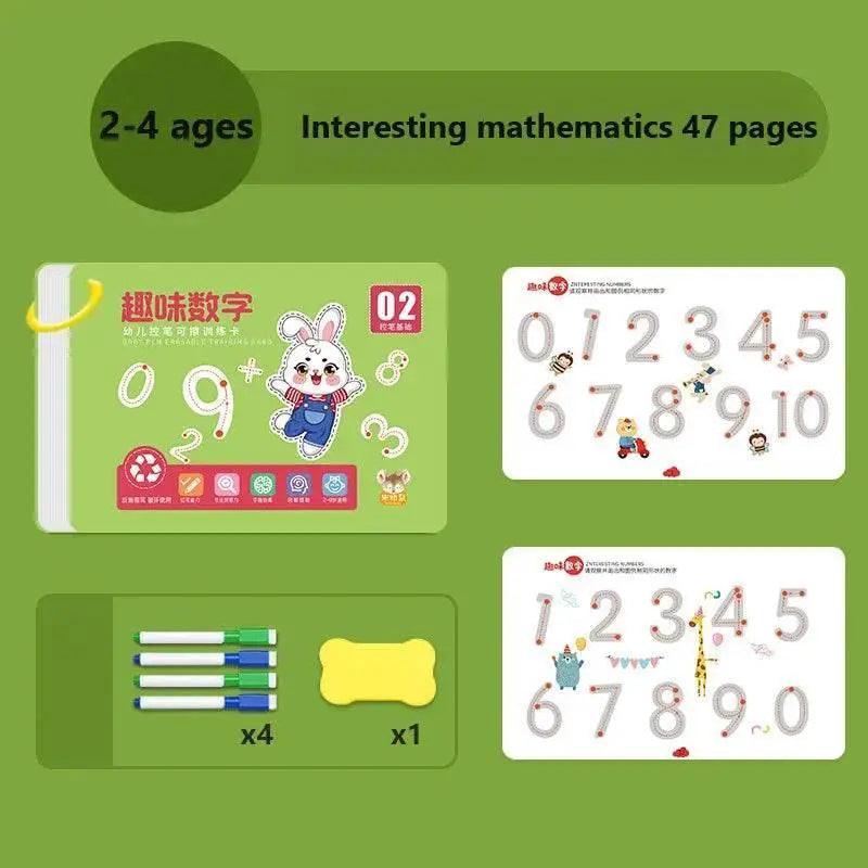  Enchanted Draw & Learn Workbook for Kids with Reusable Practice Sheets  -  ToylandEU™