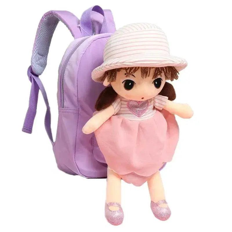  Enchanted Plush Doll Backpack for Kids - Ideal for Nursery Fun! -  ToylandEU™