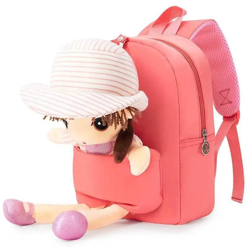  Enchanted Plush Doll Backpack for Kids - Ideal for Nursery Fun! -  ToylandEU™