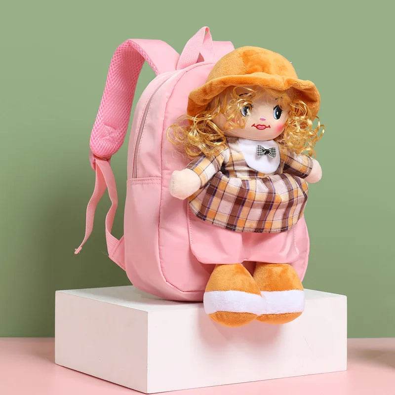 Enchanted Plush Doll Backpack for Kids - Ideal for Nursery Fun! - ToylandEU