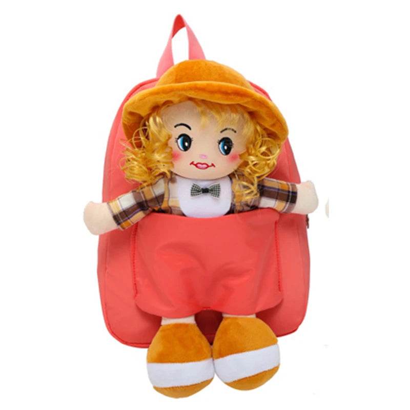 Enchanted Plush Doll Backpack for Kids - Ideal for Nursery Fun! - ToylandEU