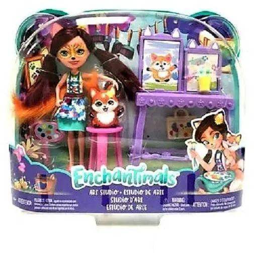 Enchantimals Art Studio Doll Set With Felicity And Flick - ToylandEU