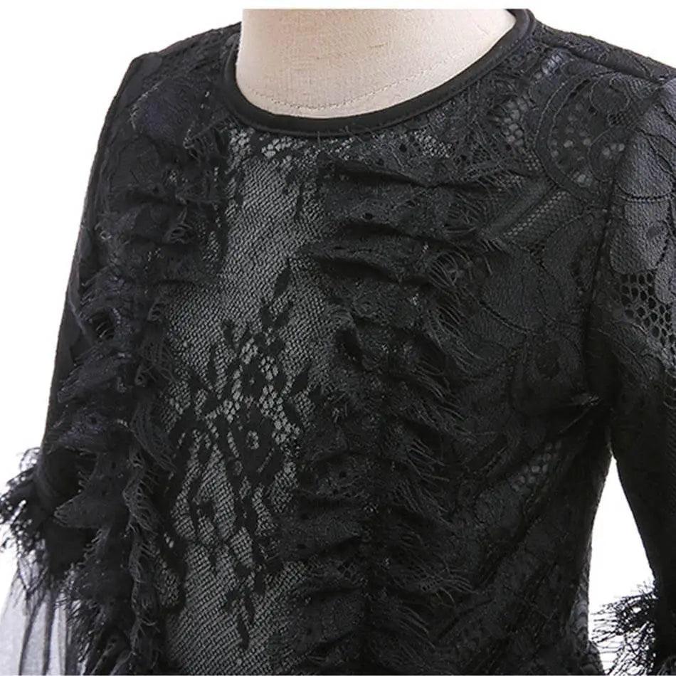  Enchanting 7To13 Maleficent Lace Girls Dress Toyland EU -  ToylandEU™