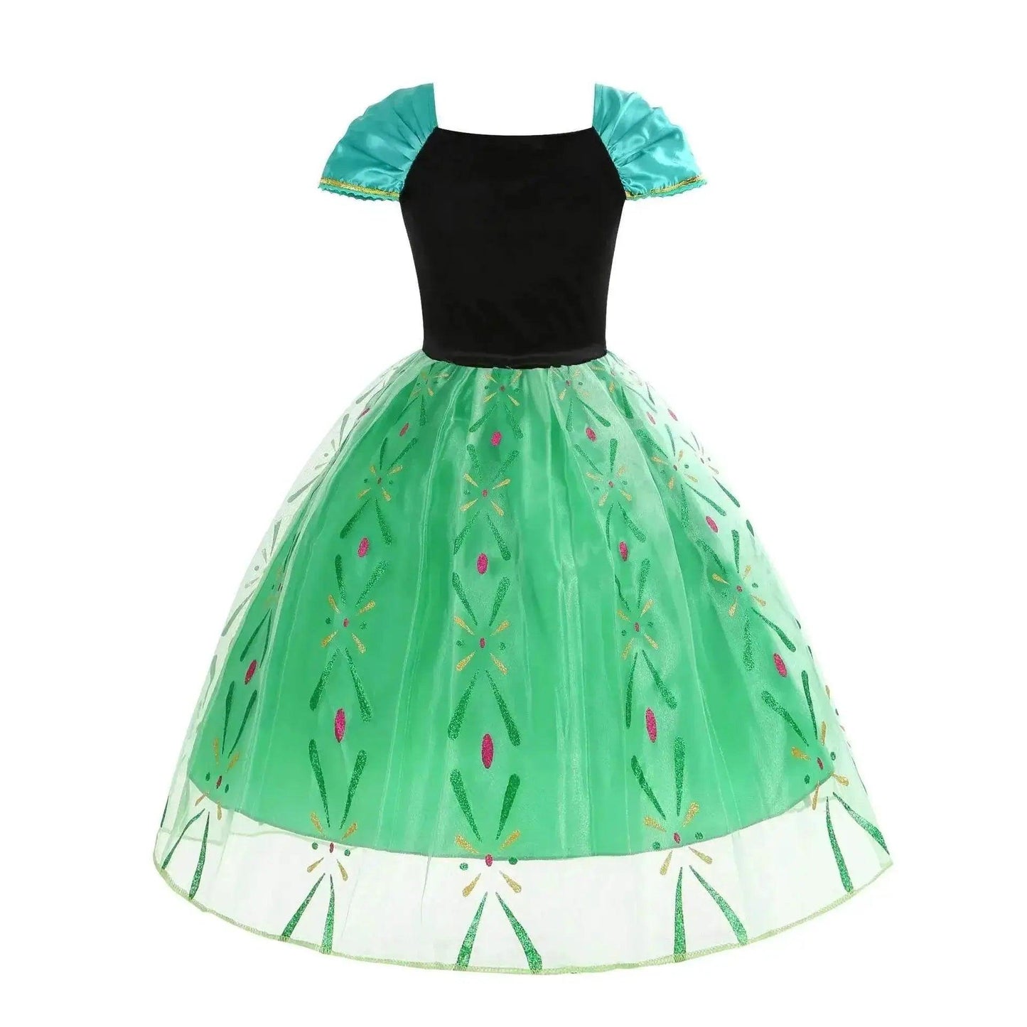  Enchanting Anna Disney Green Dress Girls Toyland EU -  ToylandEU™