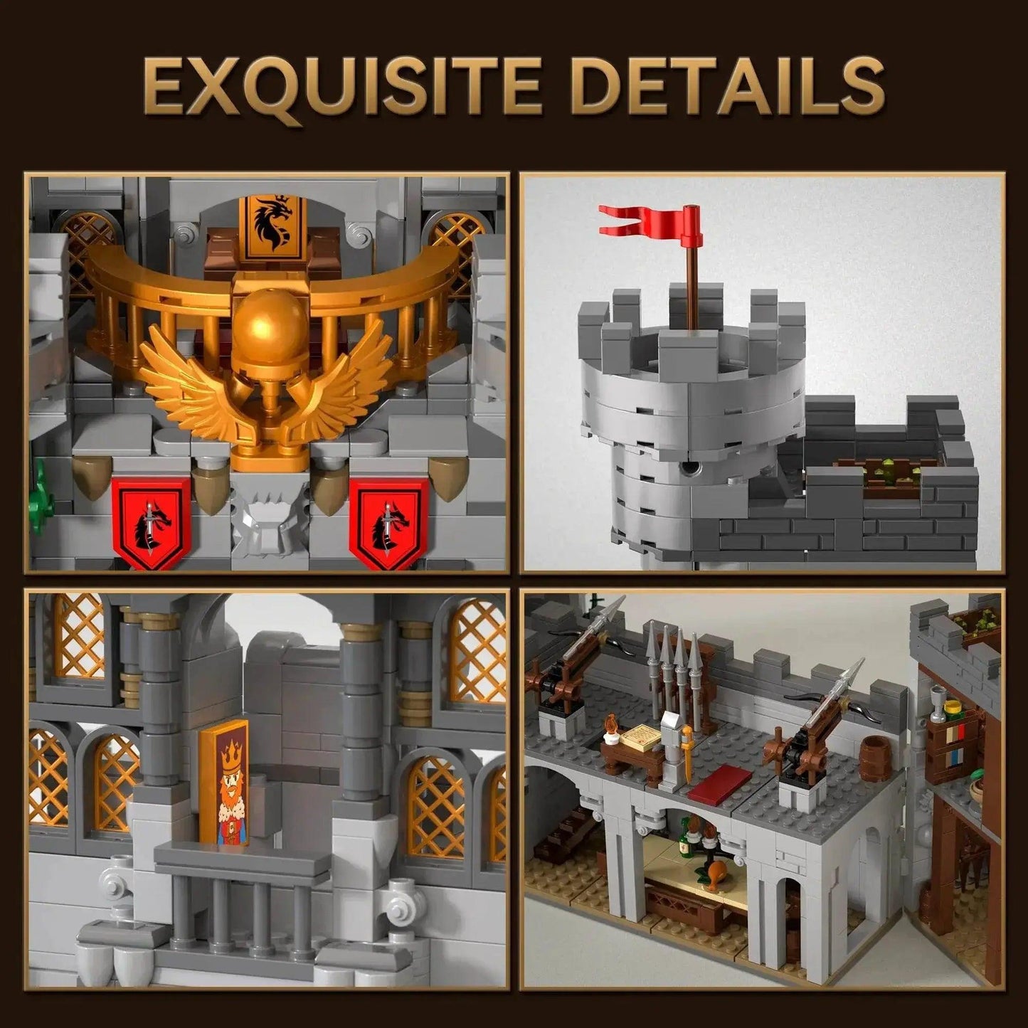  Enchanting Building Block Set Castle 2484 Toyland EU -  ToylandEU™