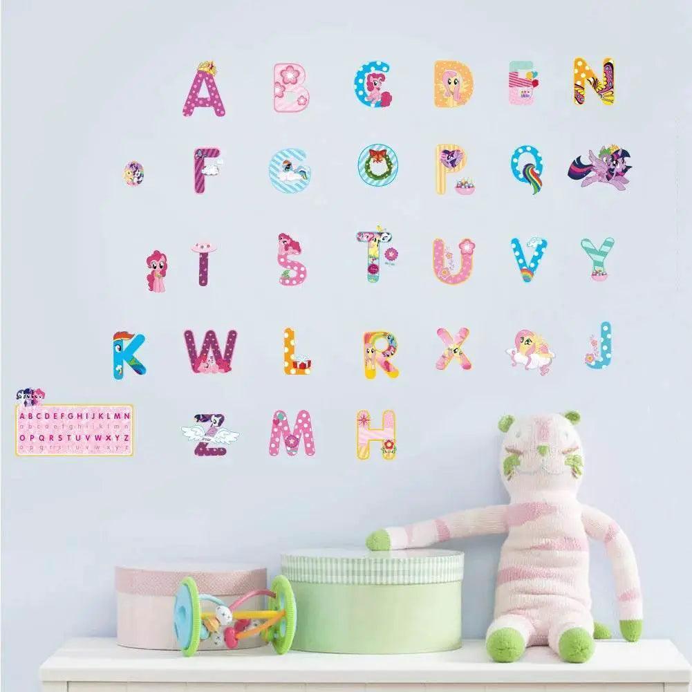  Enchanting Cartoon Pony Wall Stickers Toyland EU -  ToylandEU™