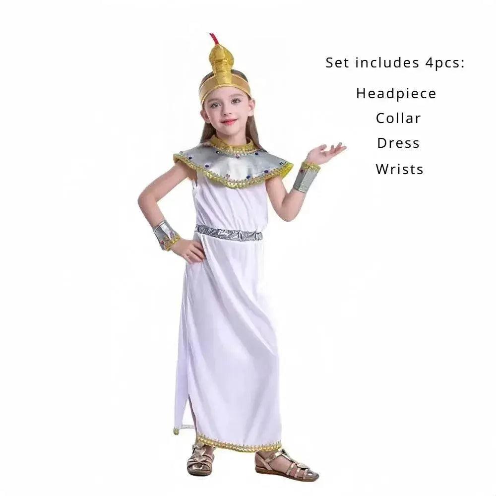  Enchanting Cleopatra Costume Dress for Girls - Deluxe Egyptian Costume -  ToylandEU™