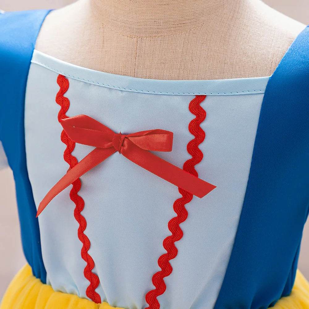 Enchanting Cosplay Dress Snow White Theme For Baby Girls Halloween Parties - ToylandEU