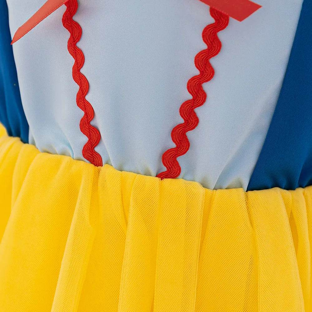 Enchanting Cosplay Dress Snow White Theme For Baby Girls Halloween Parties - ToylandEU