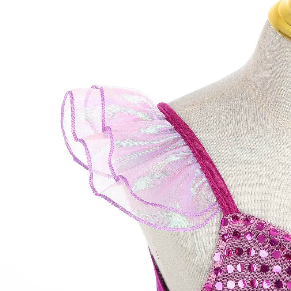 Enchanting Disney Ariel Princess Dress Glitter For Parties - ToylandEU