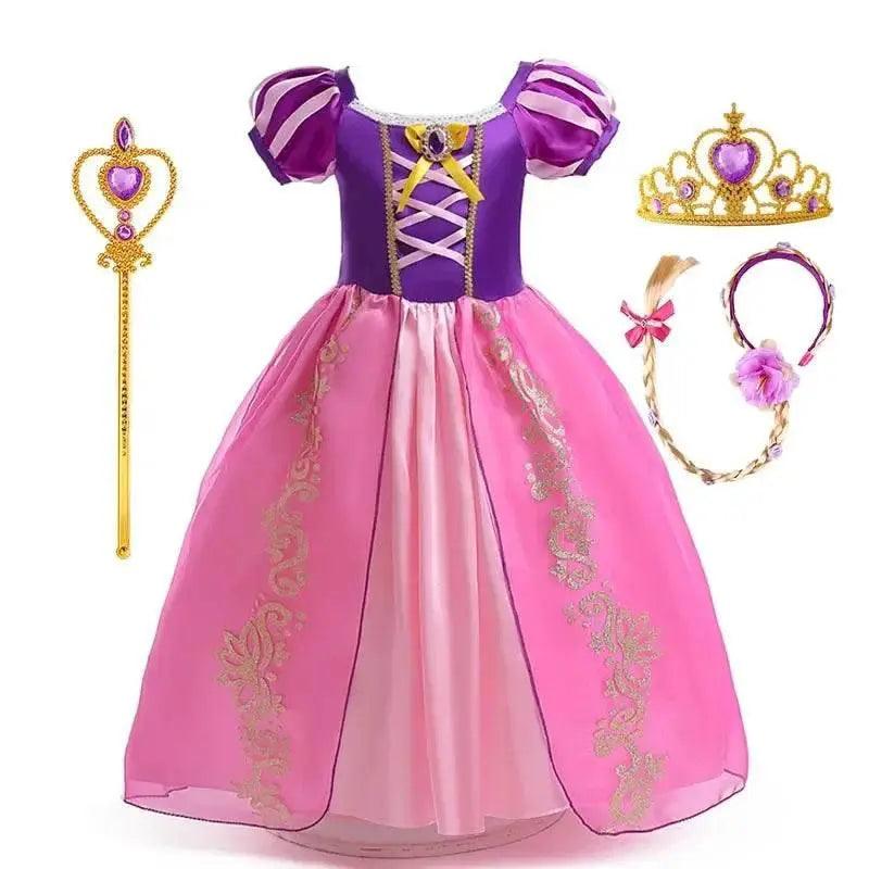  Enchanting Disney Rapunzel Dress Costume 7 Toyland EU -  ToylandEU™