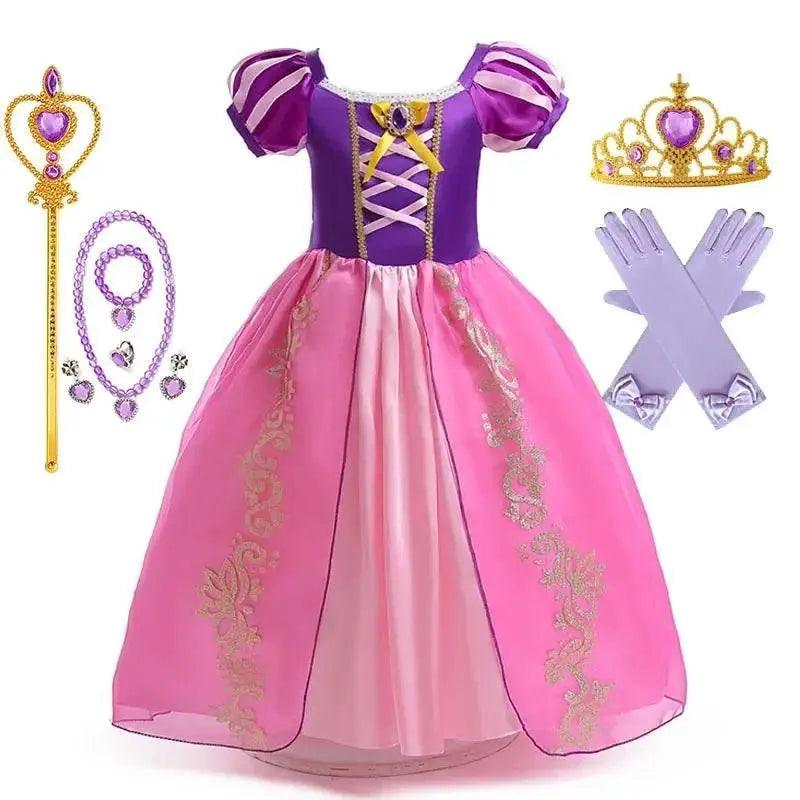  Enchanting Disney Rapunzel Dress Costume 7 Toyland EU -  ToylandEU™