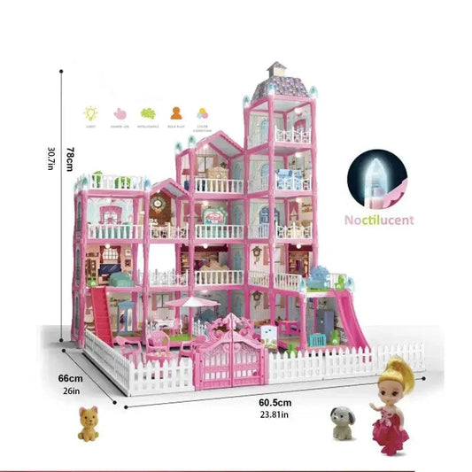  Enchanting Doll House Lighted Furniture Toyland EU -  ToylandEU™