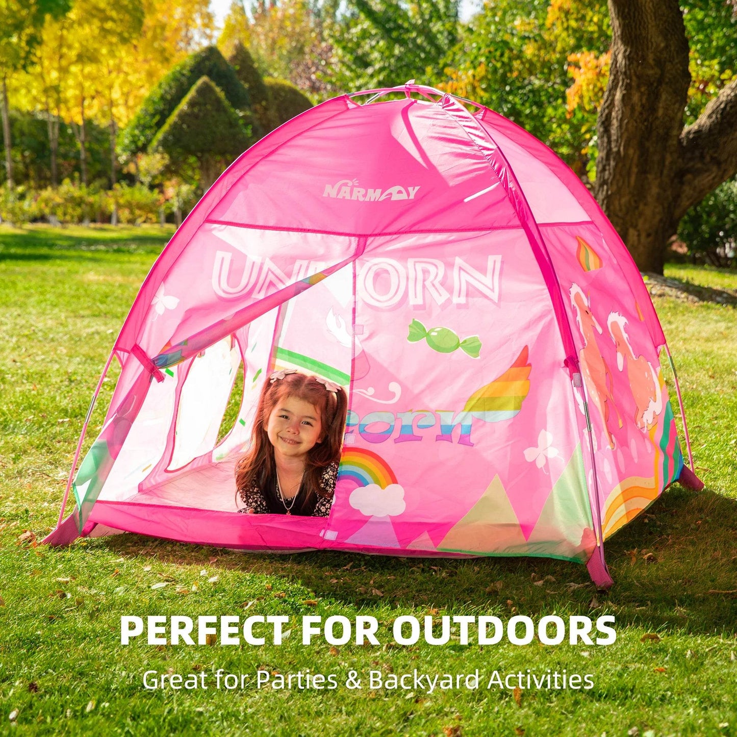 Enchanting Dome Tent Unicorn Princess For Girls And Kids - ToylandEU