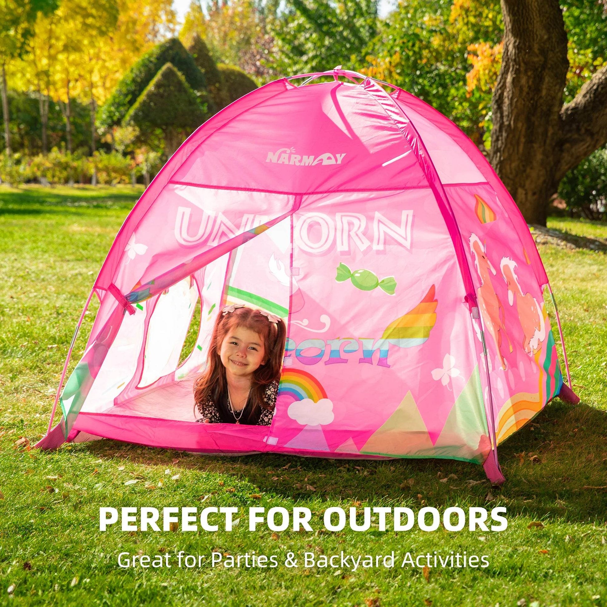 Enchanting Dome Tent Unicorn Princess For Girls And Kids - ToylandEU