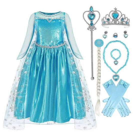  Enchanting Elsa Cosplay Dress Toyland EU -  ToylandEU™